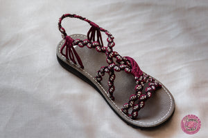 sandalias cordones hippie comodas