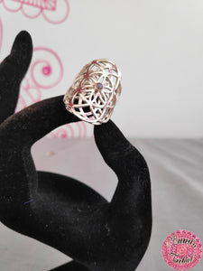 anillo plata flor de la vida labradorita