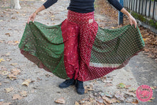 Cargar imagen en el visor de la galería, pantalón super ancho hippie umbrella sari india